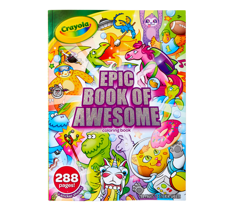 Epic Book of Awesome Coloring Book