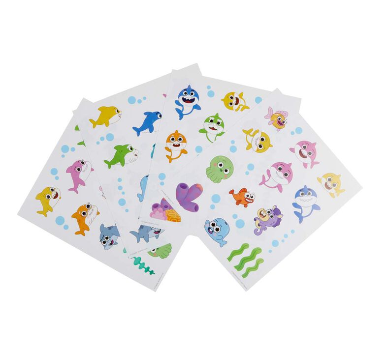 Baby Shark Color & Sticker Book