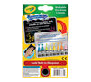 Neon Dry Erase Crayons, 8 Count Back View of Package