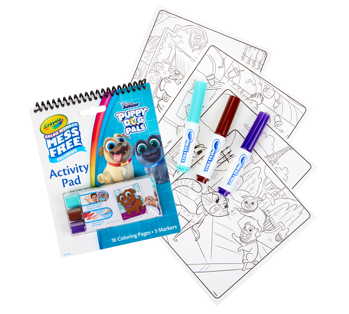 Puppy Dog Pals Color Wonder Travel Activity Crayola Com Crayola