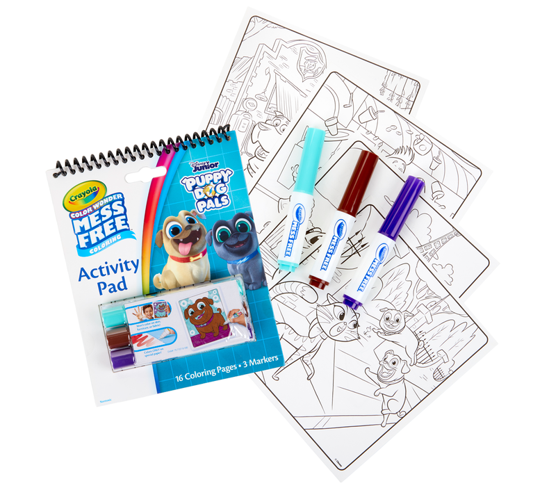 Puppy Dog Pals Color Wonder Travel Activity Crayola Com Crayola