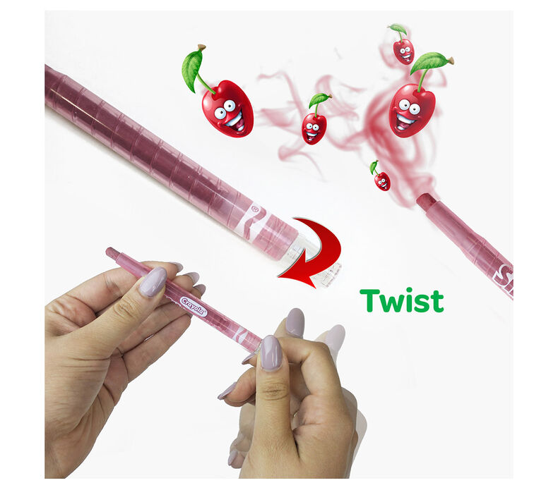 Silly Scents Mini Twistables Scented Crayons 12 ct.