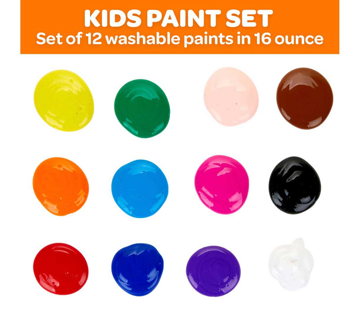 Crayola Washable Paint, 16oz Assortment | Crayola