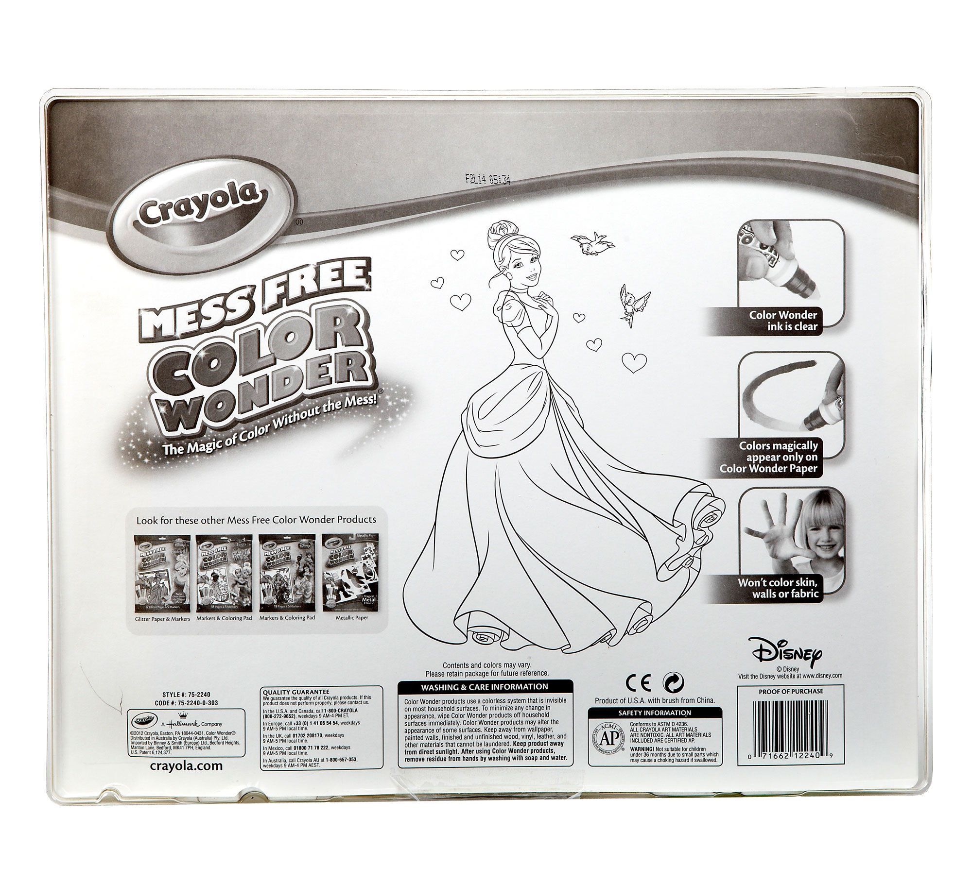 Color Wonder Cinderella Gift Set Crayola Shop for crayola color wonder online at target. color wonder cinderella gift set crayola