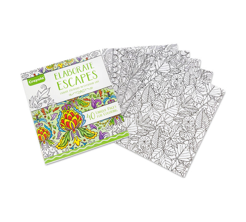 Elaborate Escapes Coloring Book