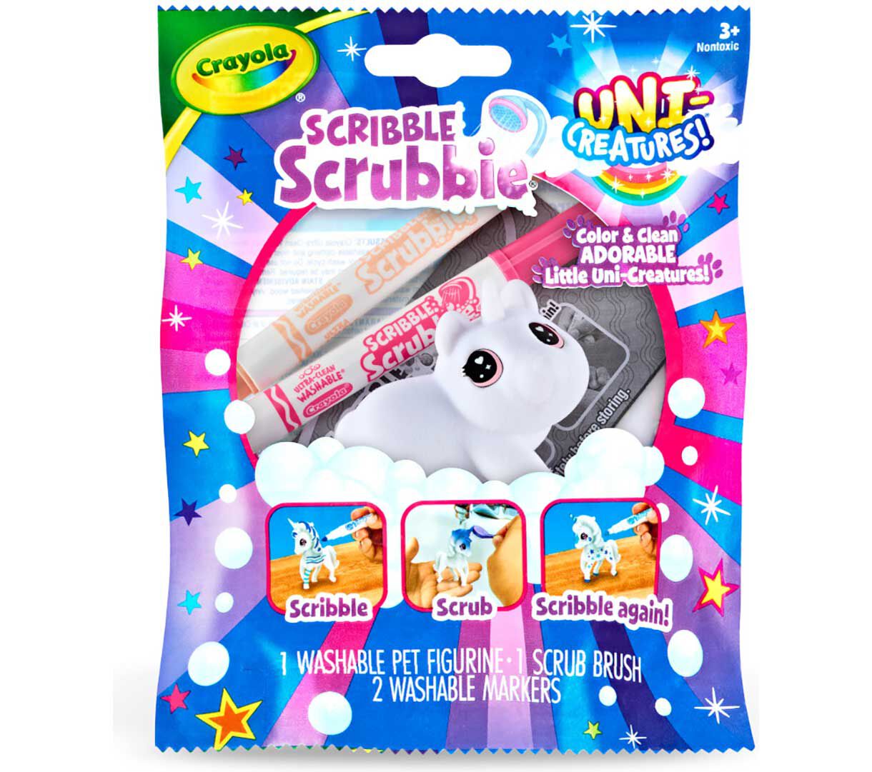 Scribble Scrubbie Uni-Creature, 1 count