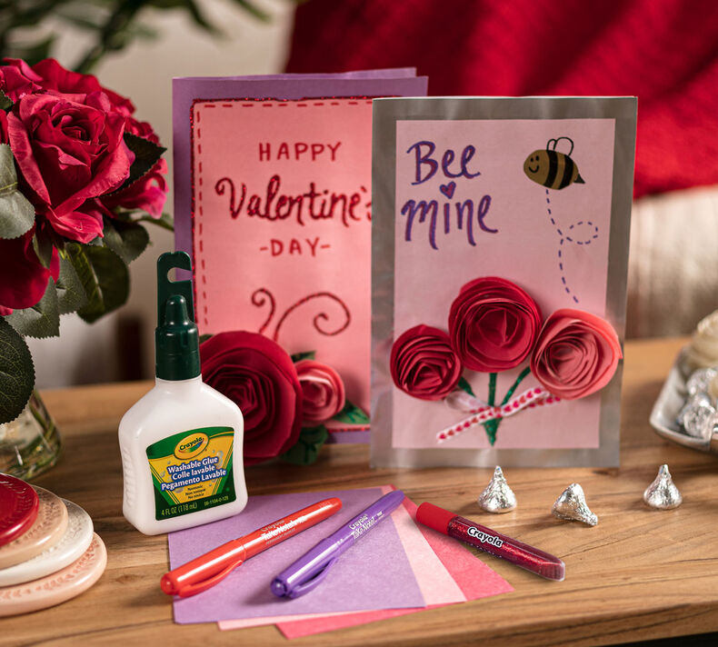 Valentine’s Day Card 2-in-1 Craft Kit