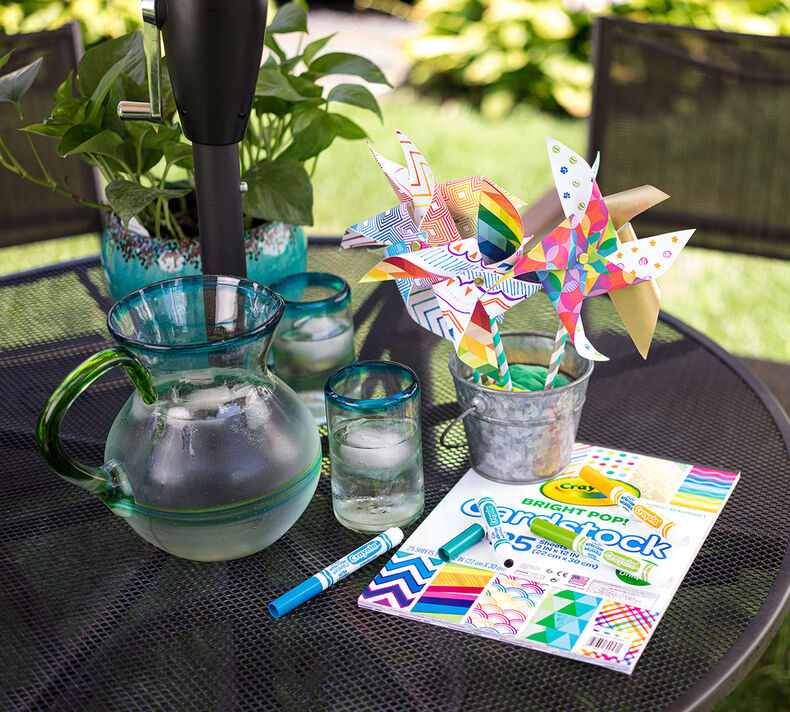 Paper Pinwheel Craft Kit