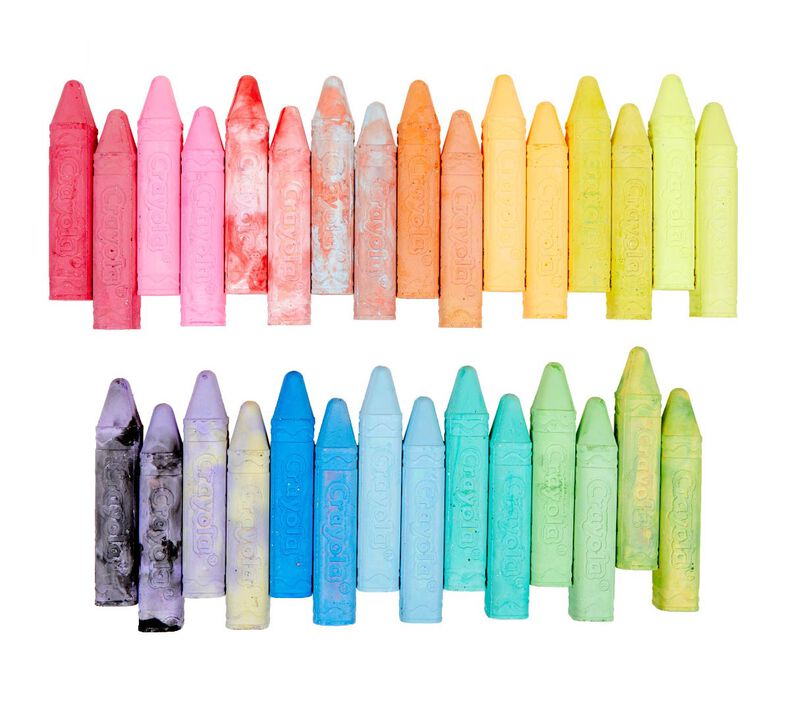 Sidewalk Chalk Special Effects Set, 30 Count