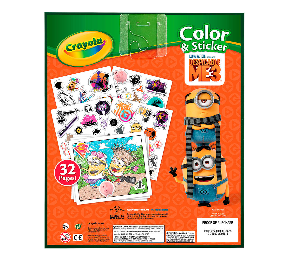 64 Pages for sale online Despicable Me3 Minions Made Carry Along Colouring Mini Activity Set 