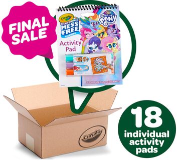 Color Wonder Mess Free My Little Pony Coloring & Activity Pad 18 Individual Activity Pads. Final Sale