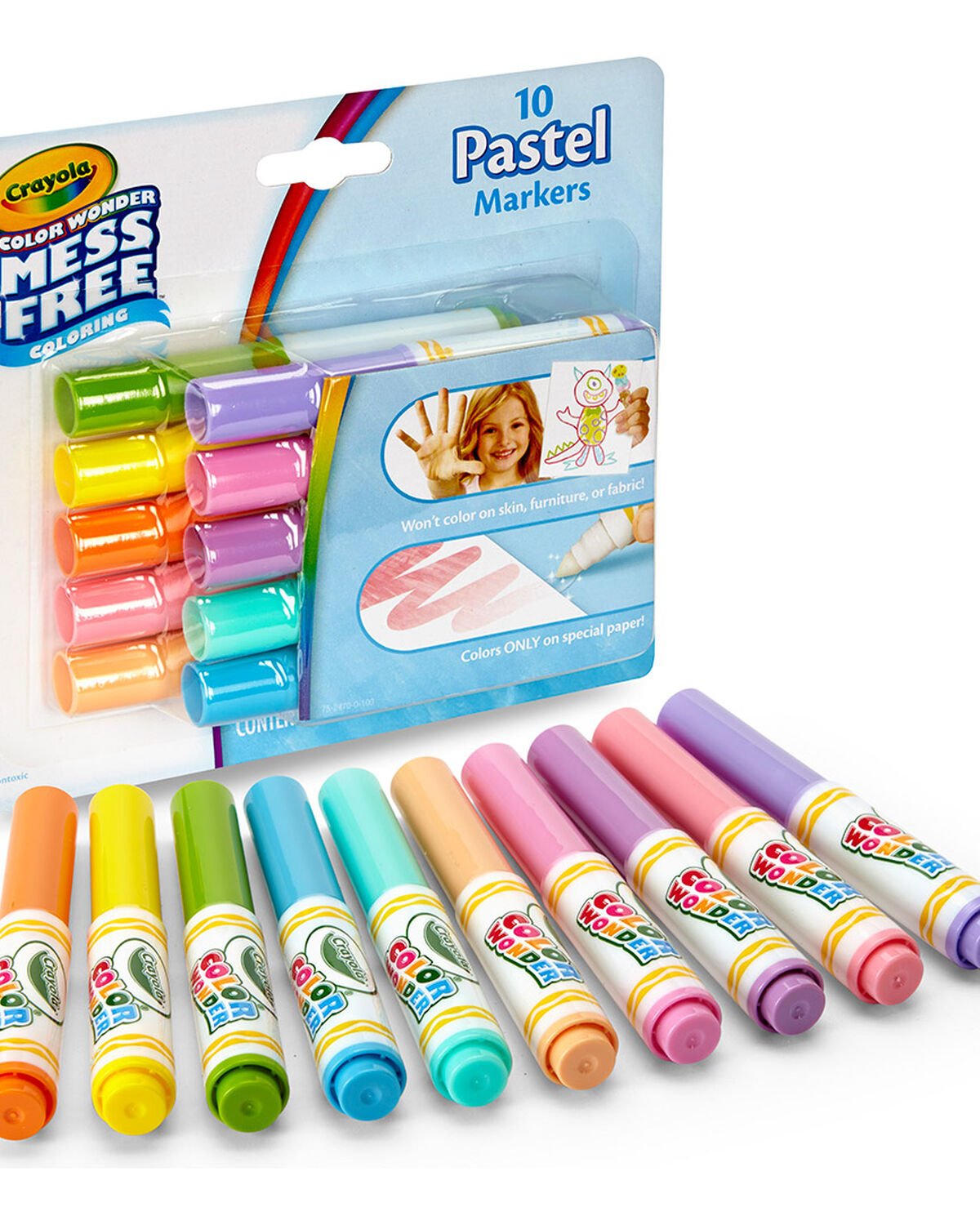 Color Wonder Markers and Paper Refill Set Crayola