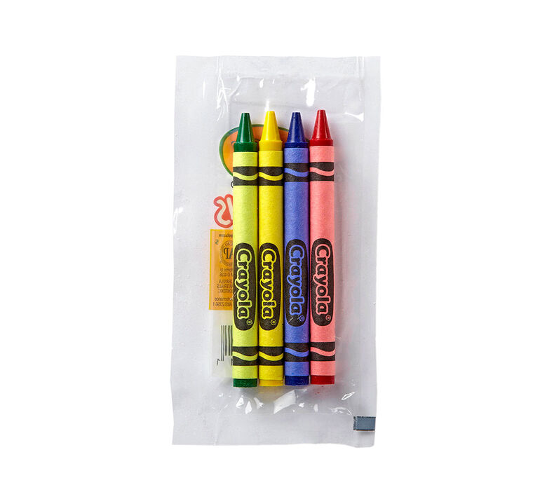  CRAYTASTIC! 100 Bulk Crayons (25 Sets of 4 Packs