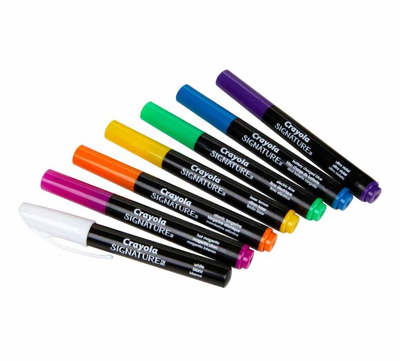 Crayola Dry Erase Light-Up Board with Neon Crayons - 16 count