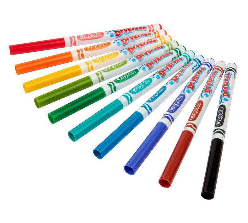 Washable Dry Erase Markers, Fine Line 10 count