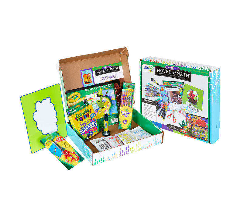 creatED Create-to-Learn Math Learning Games Kit, Grades 3-5