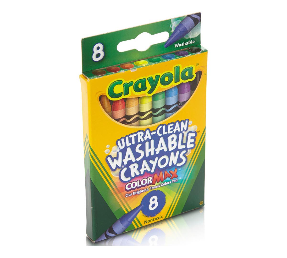 Washable Crayons 8 ct. Crayola
