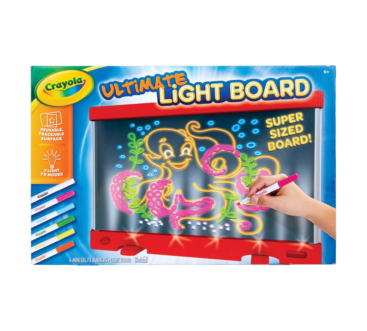 Ultimate Light Board Red, Drawing Tablet, Crayola.com