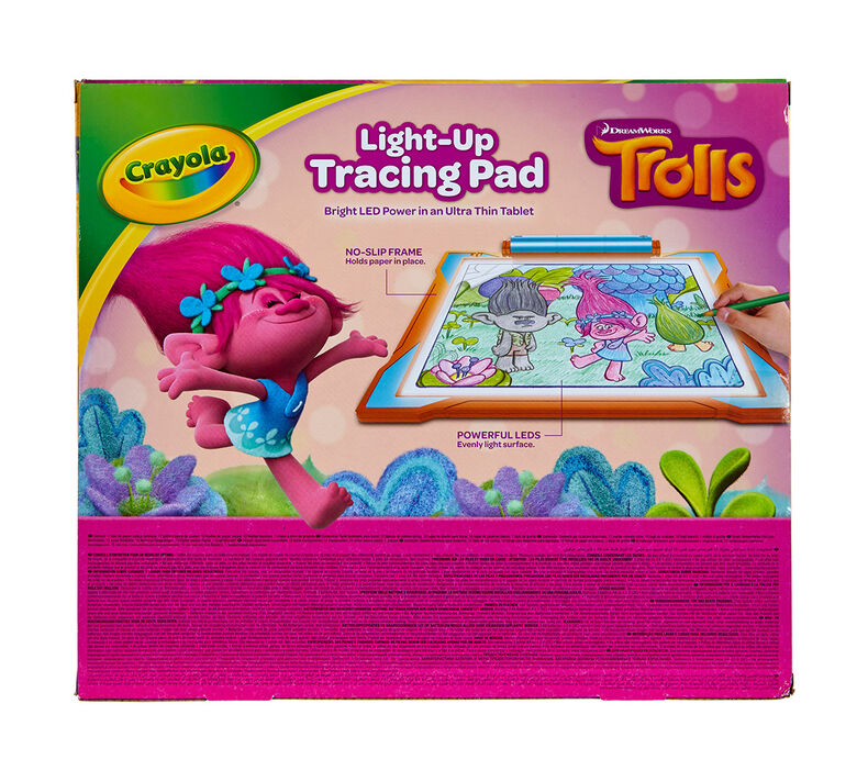 Crayola - Light Up Tracing Pad Pink, Gifts for Girls & Boys, Age 6