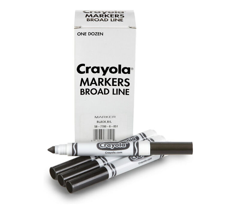 Black Crayola Crayon Number black-crayola-crayon-number
