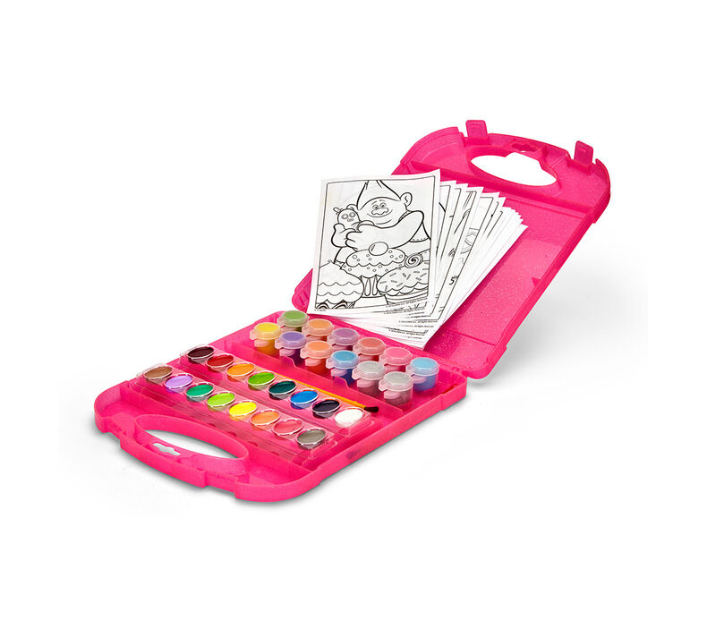 Trolls Washable Paint & Paper Set