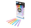 Take Note Erasable Highlighters, Pastel Party, 6 Count Package with Highlighter out of package