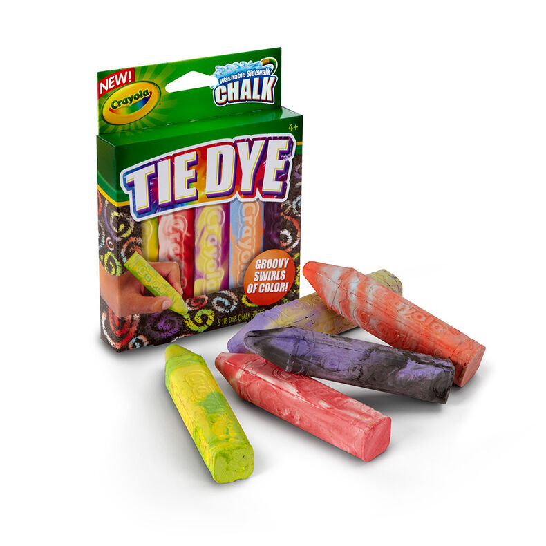 Special Effects Sidewalk Chalk - Tie Dye