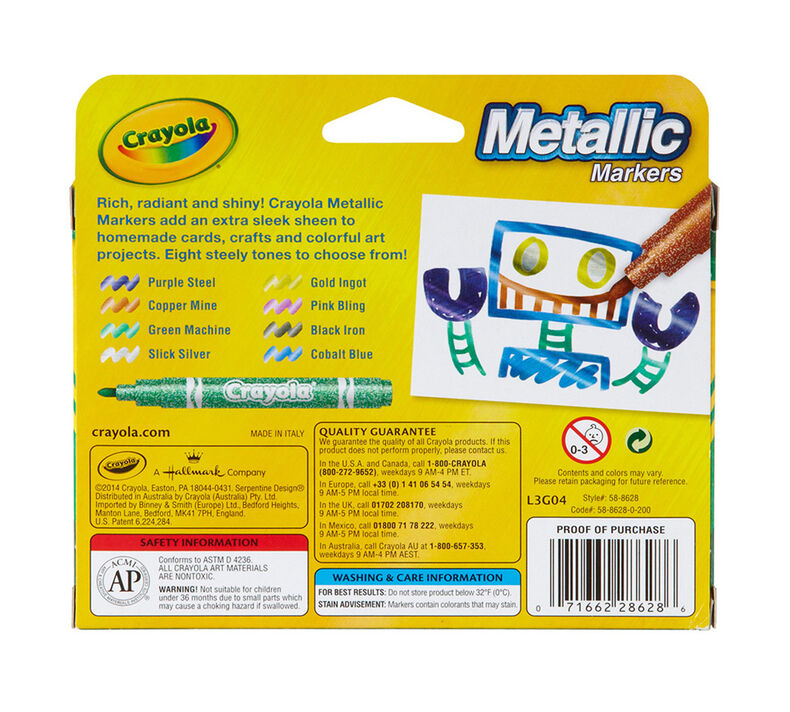 https://shop.crayola.com/dw/image/v2/AALB_PRD/on/demandware.static/-/Sites-crayola-storefront/default/dw5745c9bf/images/58-8628-0_Product_Core_Markers_Metallic-Markers_Shimmery-Colors_8ct_B.jpg?sw=790&sh=790&sm=fit&sfrm=jpg