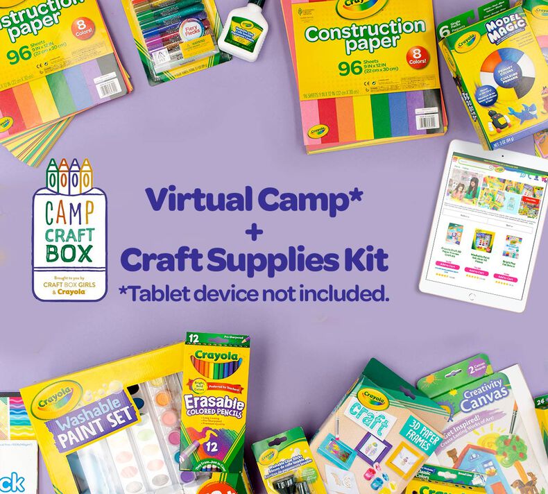 Camp Craft Box & Supply Kit