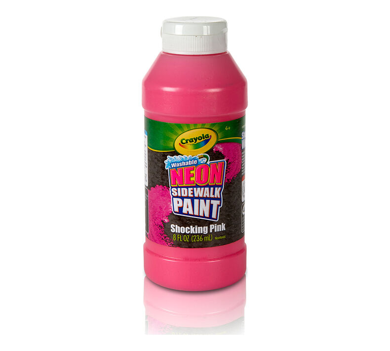 12 ct. Washable Sidewalk Neon Paint