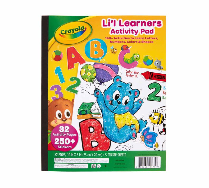 Lil' Learners Activity Pad, 32 Pages