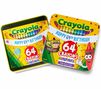 64 Count Birthday Crayons with Specialty Confetti Colors in Collector's Tin front view