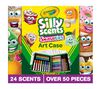 CRAYOLA Silly Scents mini Art kit, set creativo con 32 pennarelli e  pastelli a cera profumati. Profumelli. Con 20 fogli da colorare. 04-0015 –  Giochi e Prodotti per l'Età Evolutiva