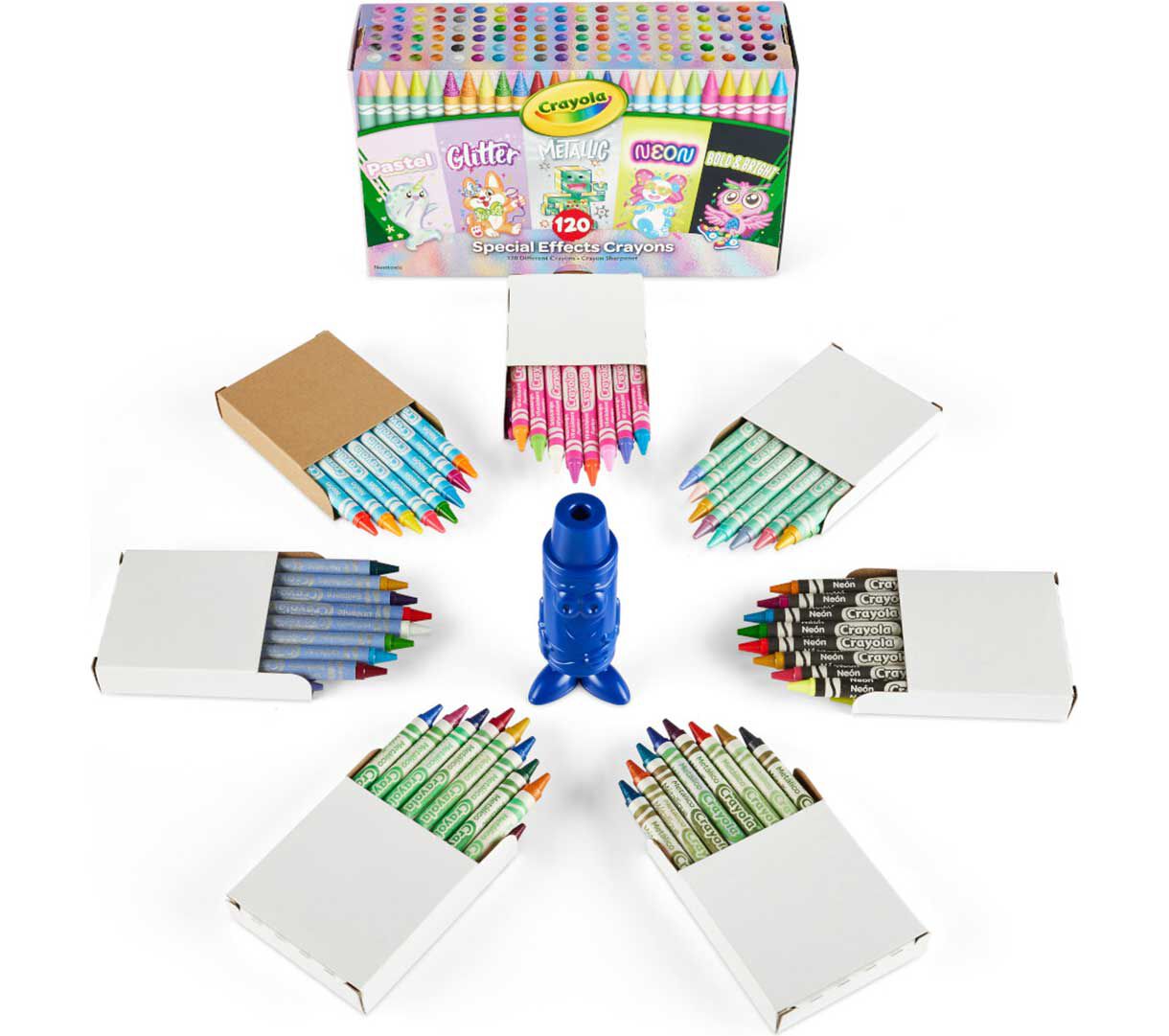 120 Special Effects Crayons Set Crayola