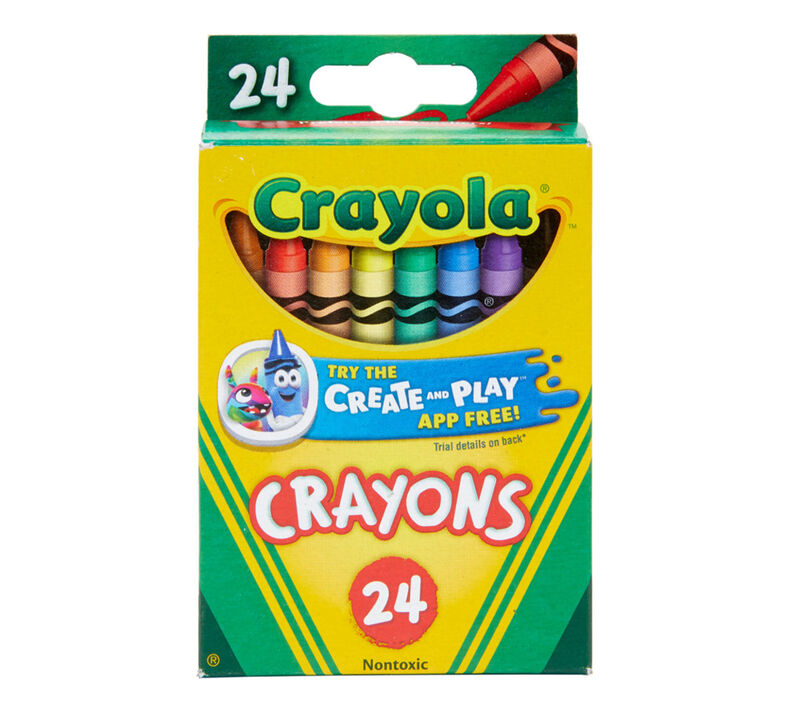 Classic Crayons, 24 Count