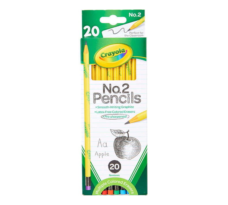 No. 2 Pencils, 20 Count