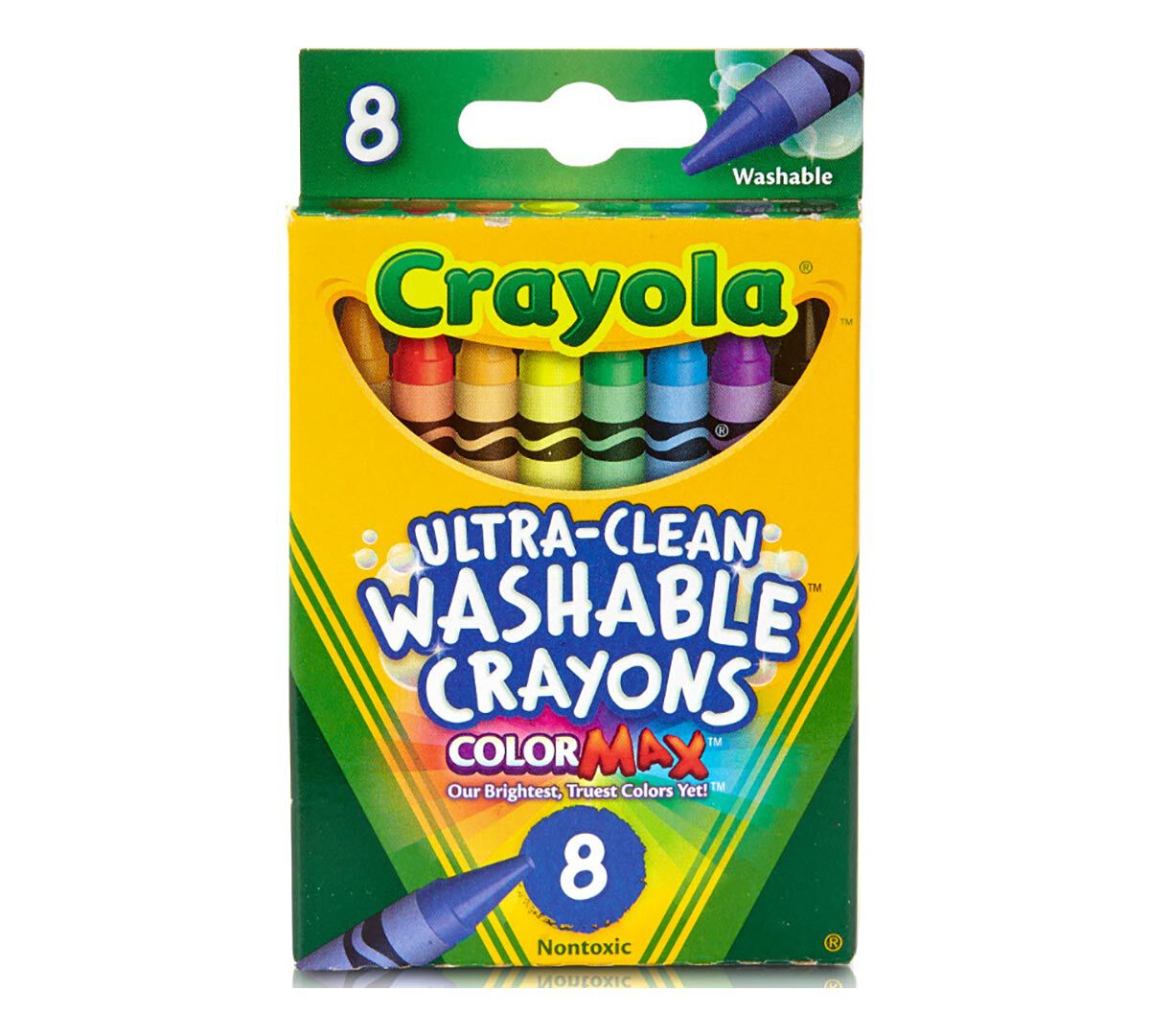 A4 Colour and Trace Colouring Book & Pack of Crayola Crayons 