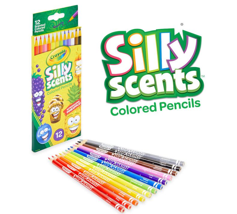 Crayola Silly Scents Colored Pencils and Crayons: What's Inside the Box