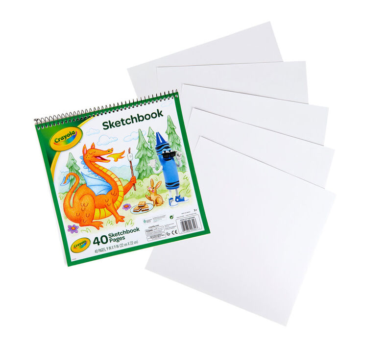 Drawing Pad For Kids: Blank Paper Sketch Book for Drawing Practice