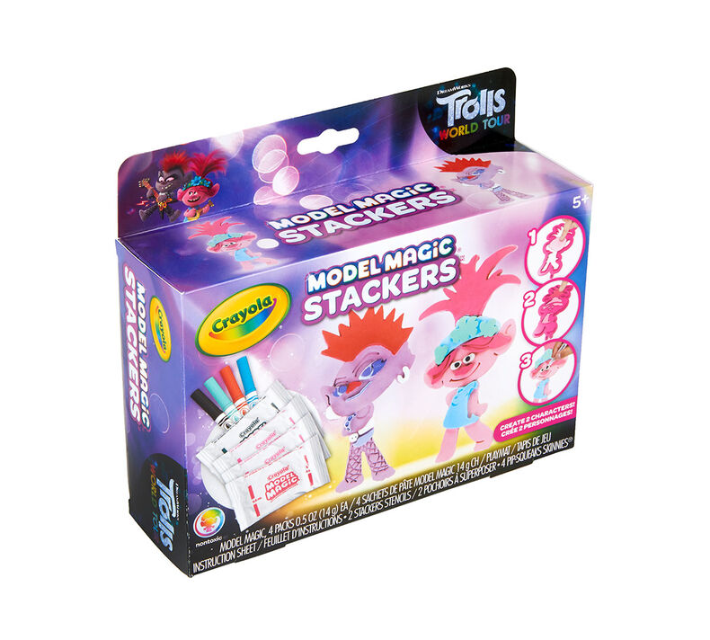 Model Magic Trolls World Tour Stackers Craft Kit