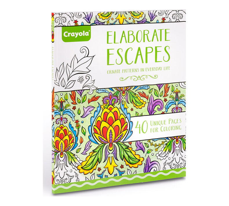 Elaborate Escapes Coloring Book