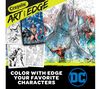 Art with Edge Justice League Coloring Book, 28 pages. Color with Edge. Your favorite characters. 