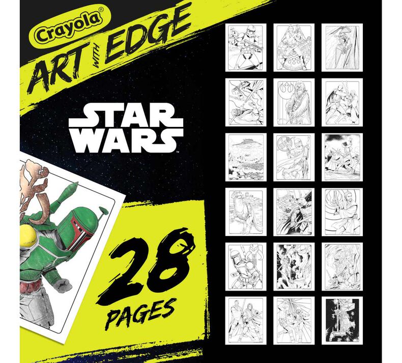 Art with Edge Star Wars Coloring Book