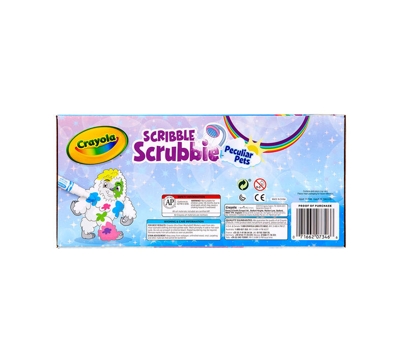 Scribble Scrubbie Peculiar Pets Playset