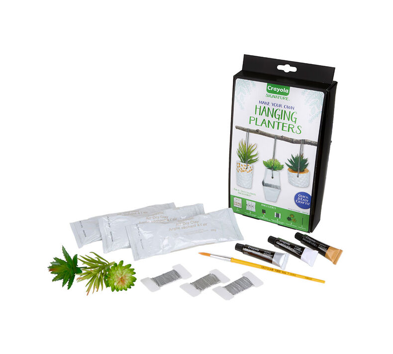 Signature DIY Hanging Planter Craft Kit