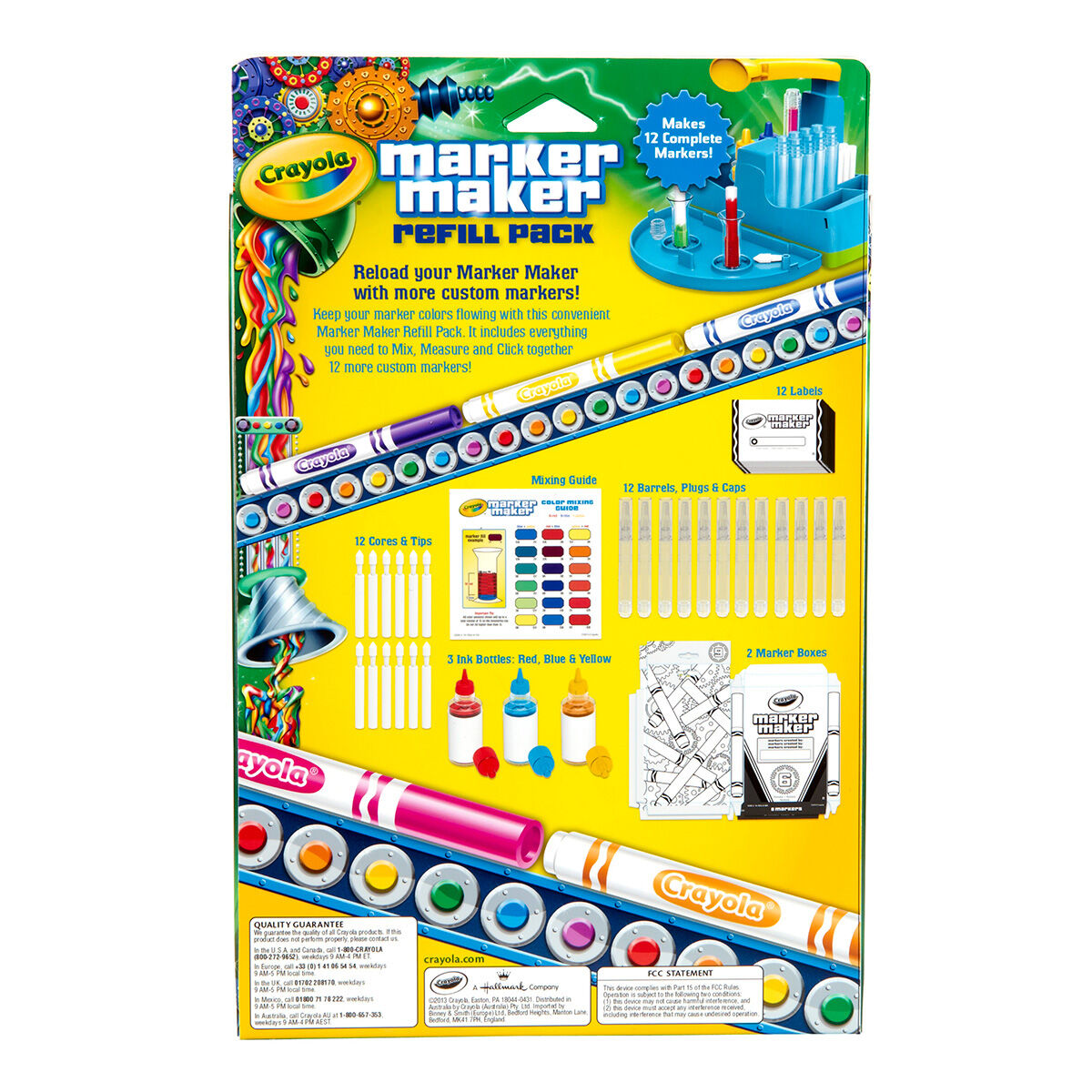 Gambar Marker Maker Unit Refill Pack Crayola Coloring Page di Rebanas ...