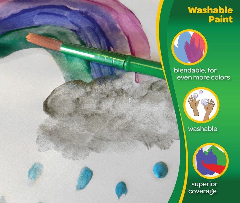 Washable Kids Paint, 10 Count