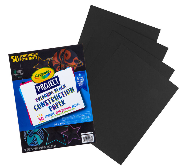 Premium White Construction Paper, 50 Sheets