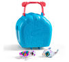 Scribble Scrubbie Seashell Splash closed sea shell carry case and two pets