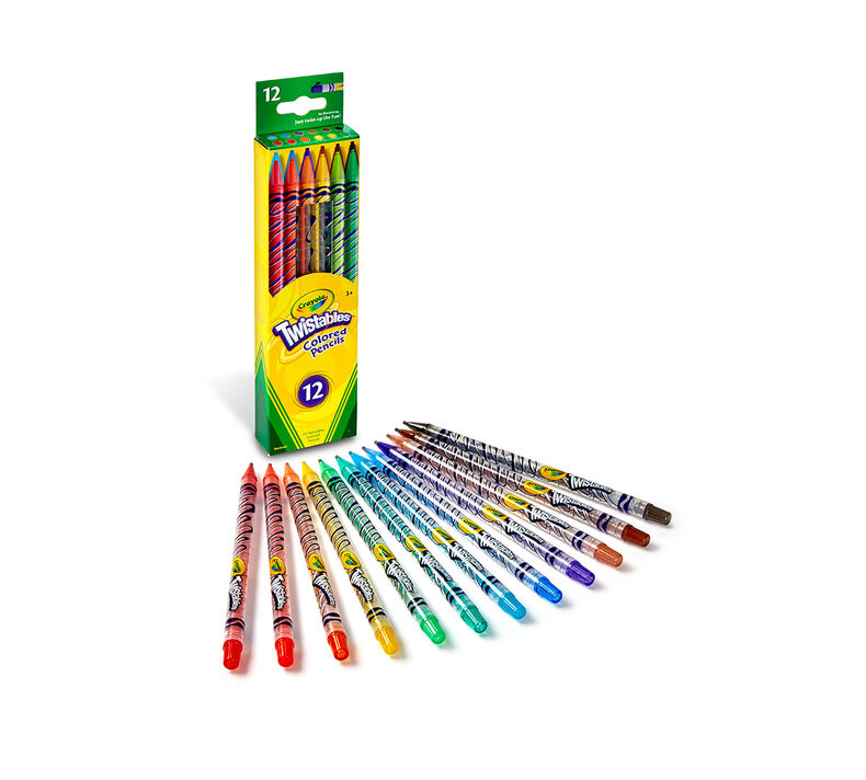Twistables Colored Pencils, 12 Count
